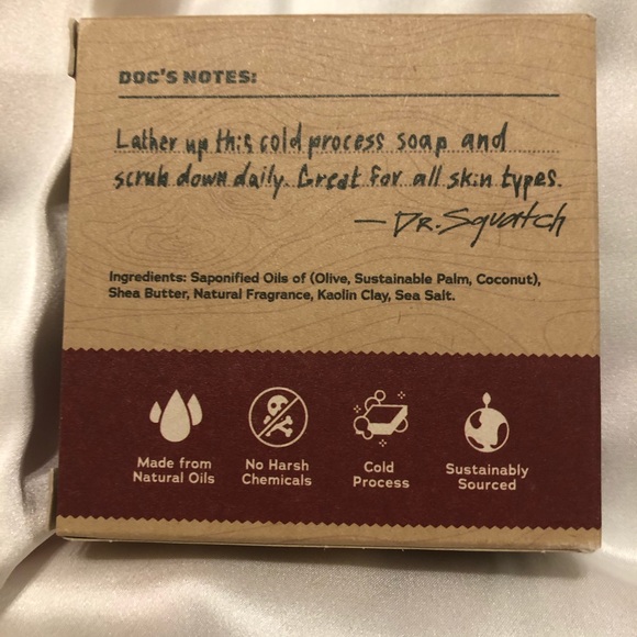 Dr.Squatch Bay Rum Bar Soap 5 oz each - Picture 2 of 7